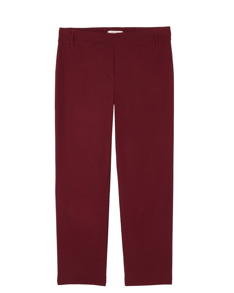 Front of plus size Coventry Petite Straight Leg Work Trouser by Prescott New York | Dia&Co | dia_product_style_image_id:148704